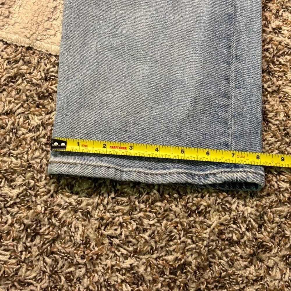 Levi's 501‎ Original Fit Jeans Men 38x30 Light Wash Blue Button Fly Straight Leg